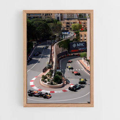 ap-monaco grand prix-1 cadre Bois clair