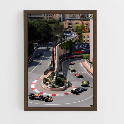 ap-monaco grand prix-1 cadre Bois foncé
