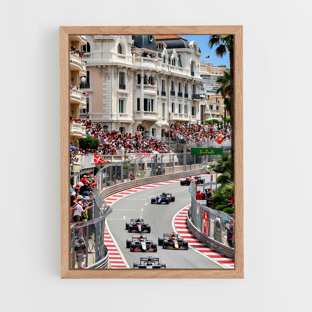 ap-monaco grand prix-2 cadre Bois clair