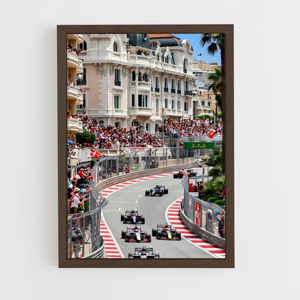 ap-monaco grand prix-2 cadre Bois foncé