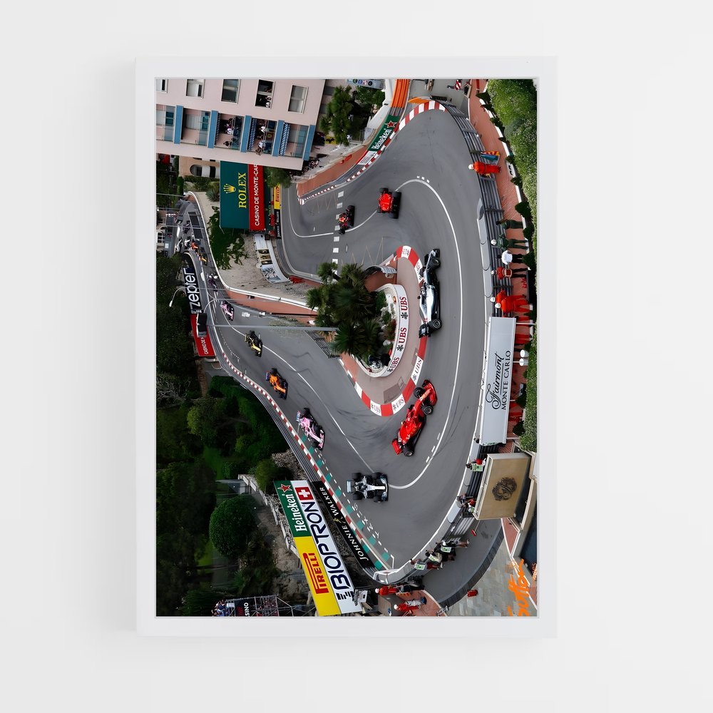ap-monaco grand prix-5 cadre Blanc
