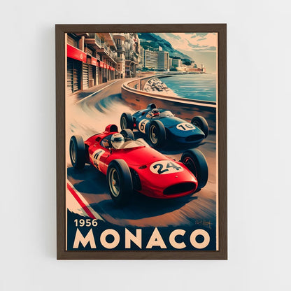 ap-monaco grand prix-8 cadre Bois foncé