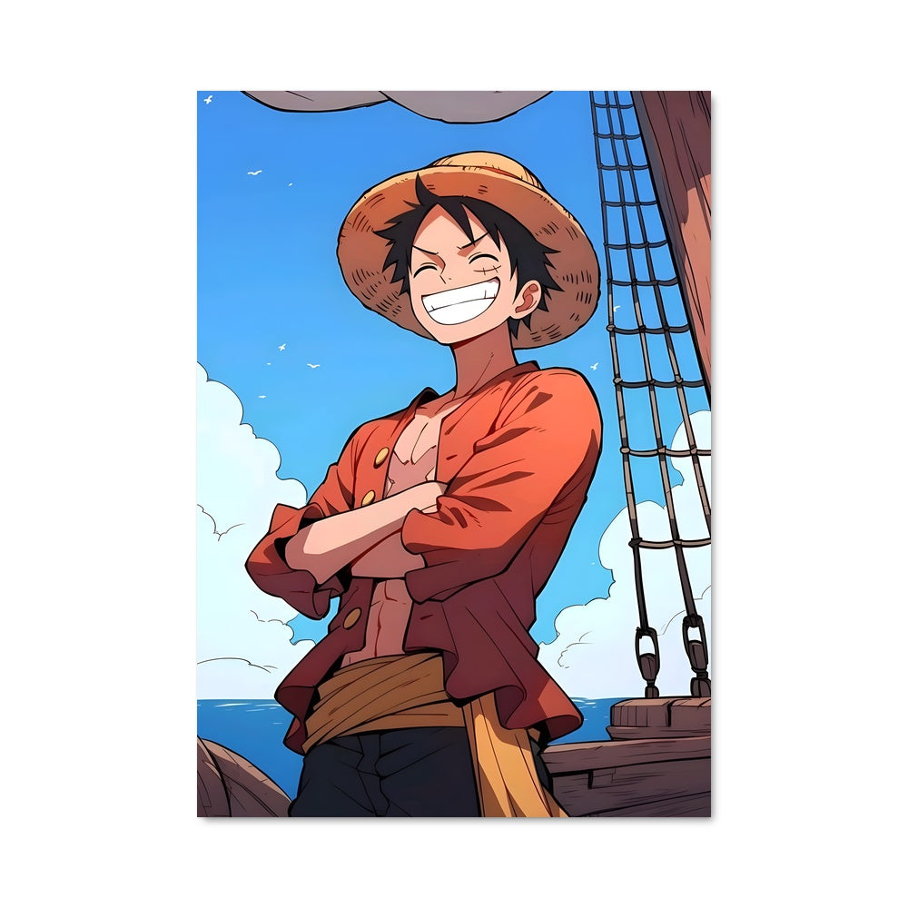 Poster Luffy et Lu en Aventure