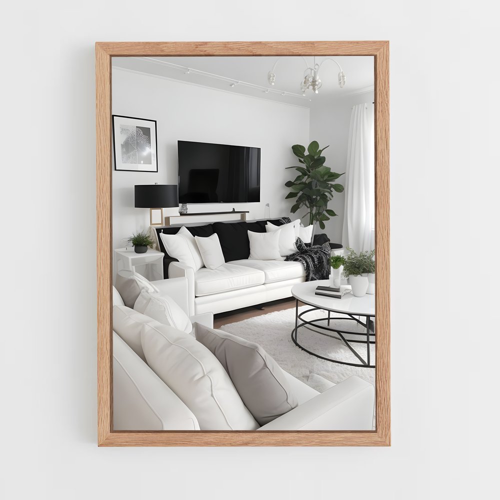 ap-monochrome-13 cadre Bois clair