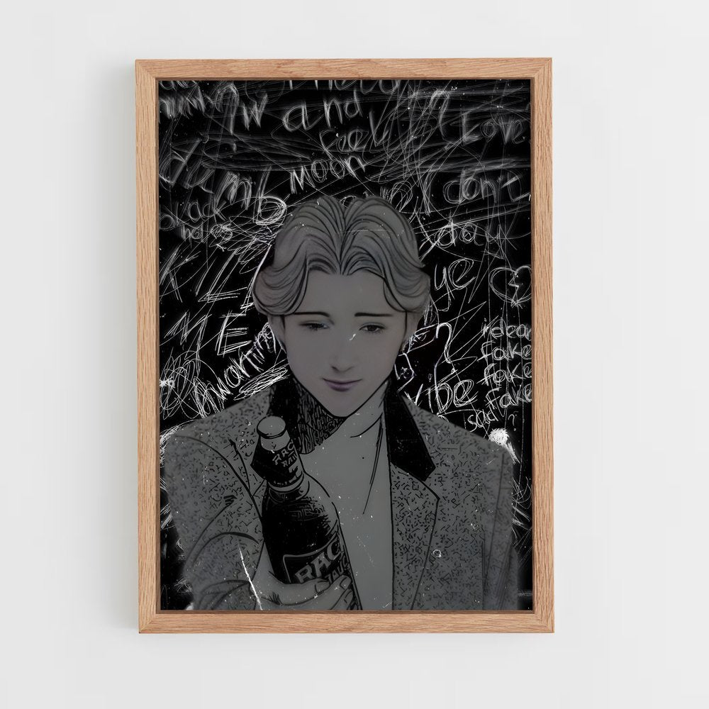 ap-monster-4 cadre Bois clair