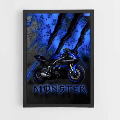ap-monster energy yamaha-1 cadre Noir