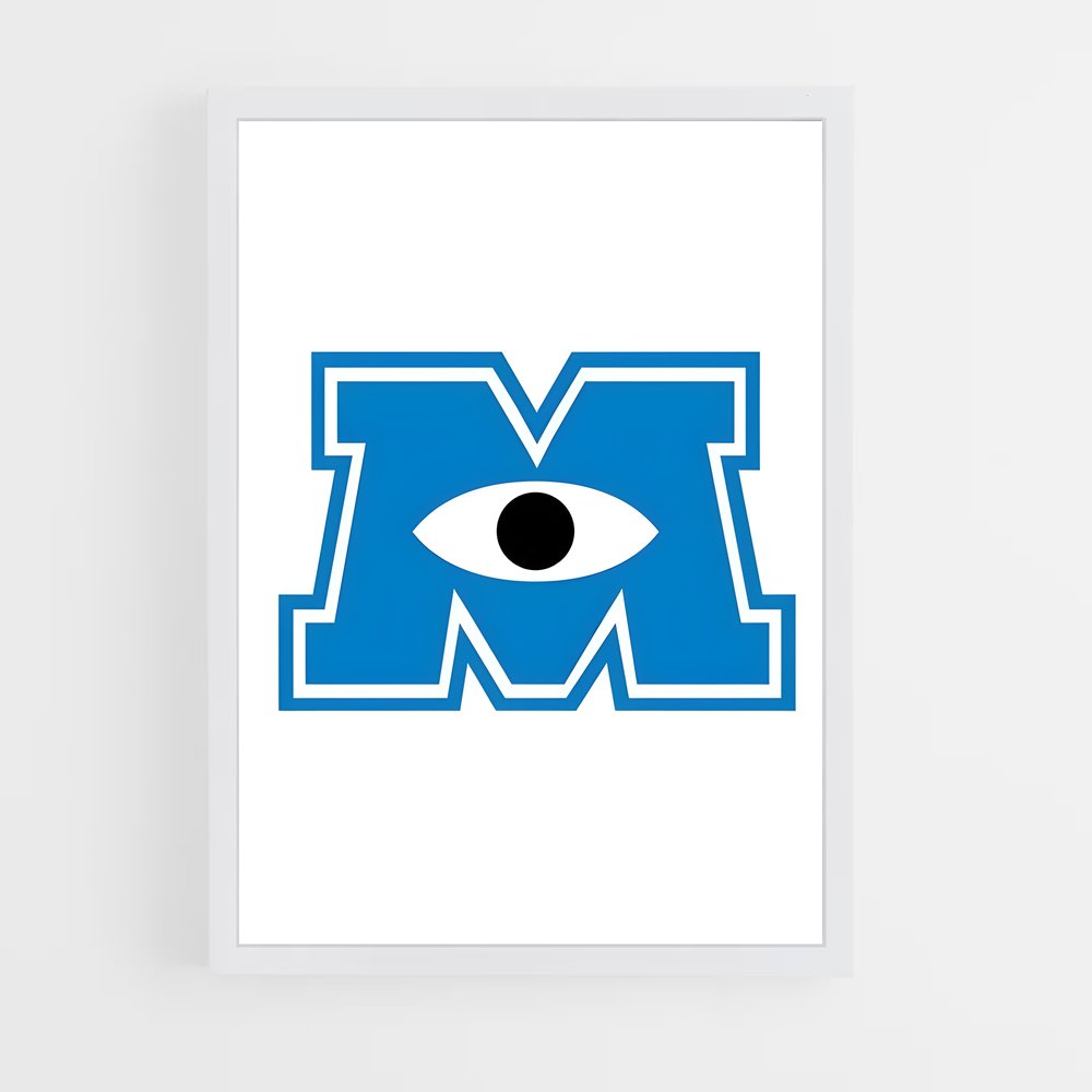 ap-monsters inc-4 cadre Blanc