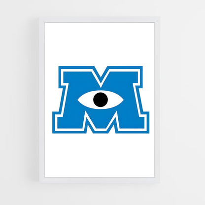 ap-monsters inc-4 cadre Blanc