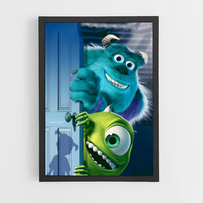 ap-monsters inc-5 cadre Noir