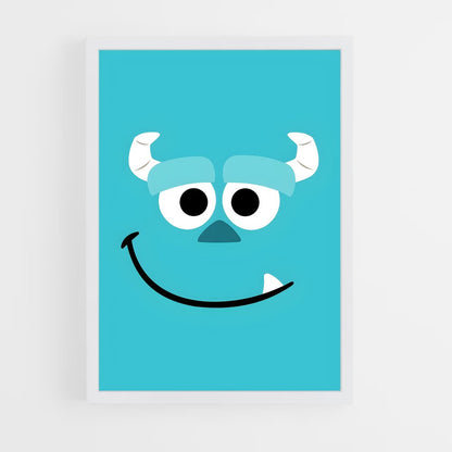 ap-monsters inc-9 cadre Blanc