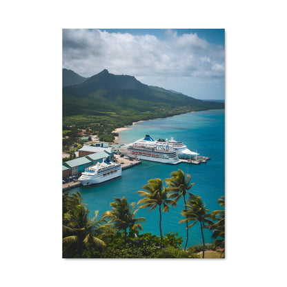 Poster Croisière à St Thomas