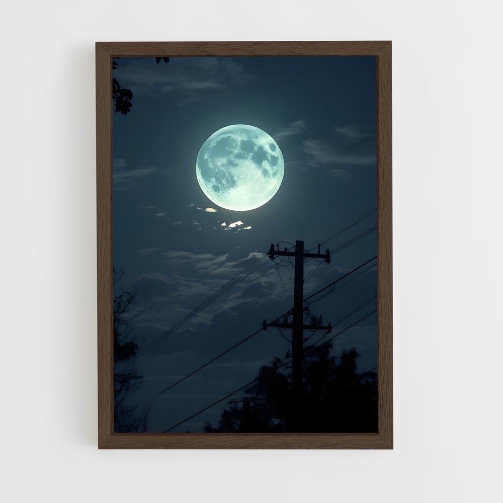 ap-moon-7 cadre Bois foncé