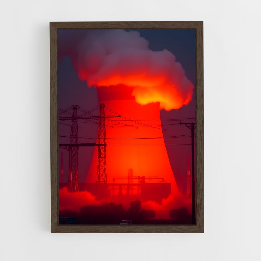 ap-moore nuclear energy-3 cadre Bois foncé