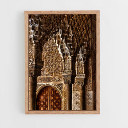 ap-moorish architecture-1 cadre Bois clair
