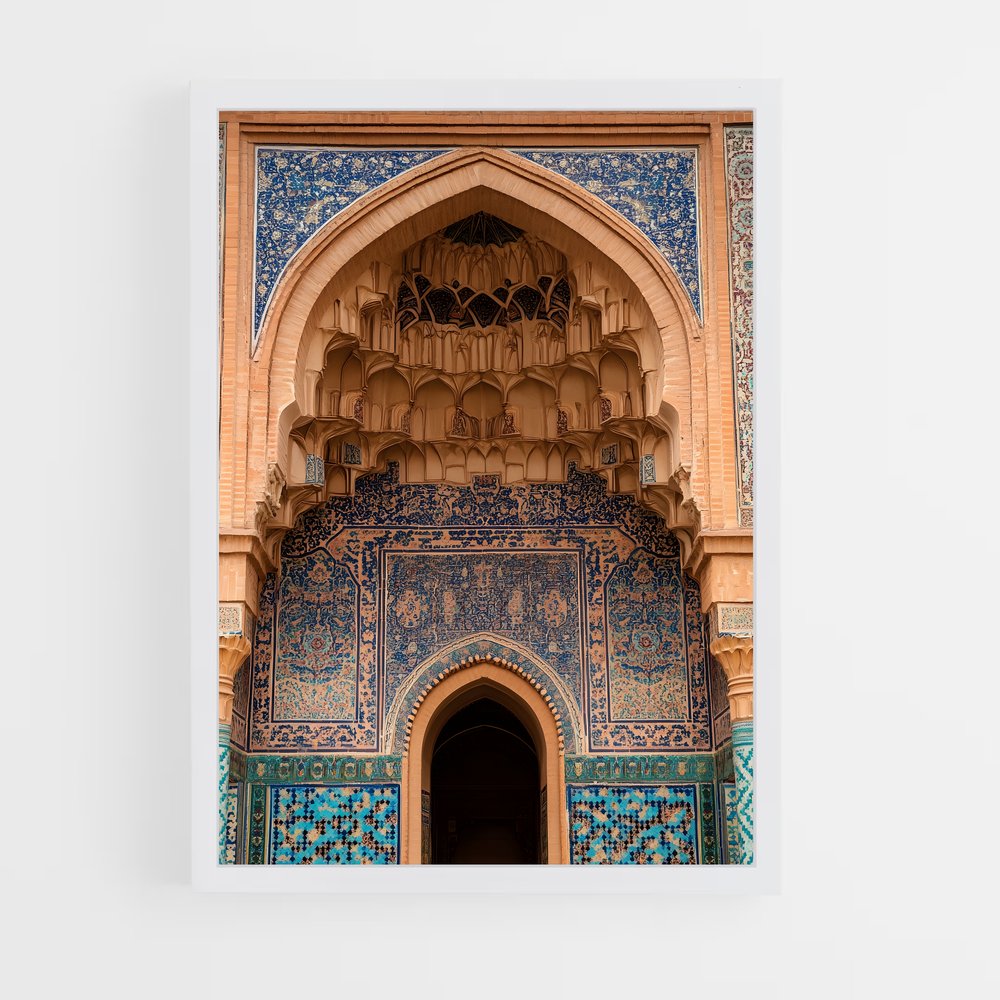 ap-moorish architecture-3 cadre Blanc