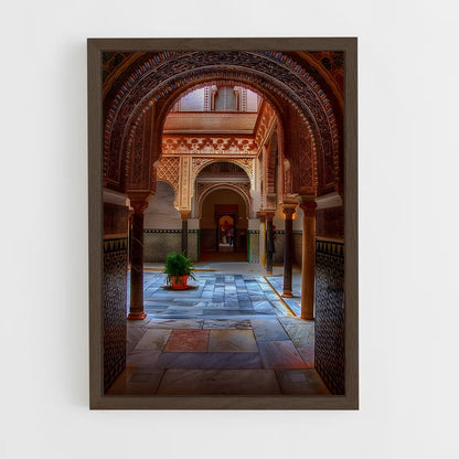 ap-moorish architecture-4 cadre Bois foncé