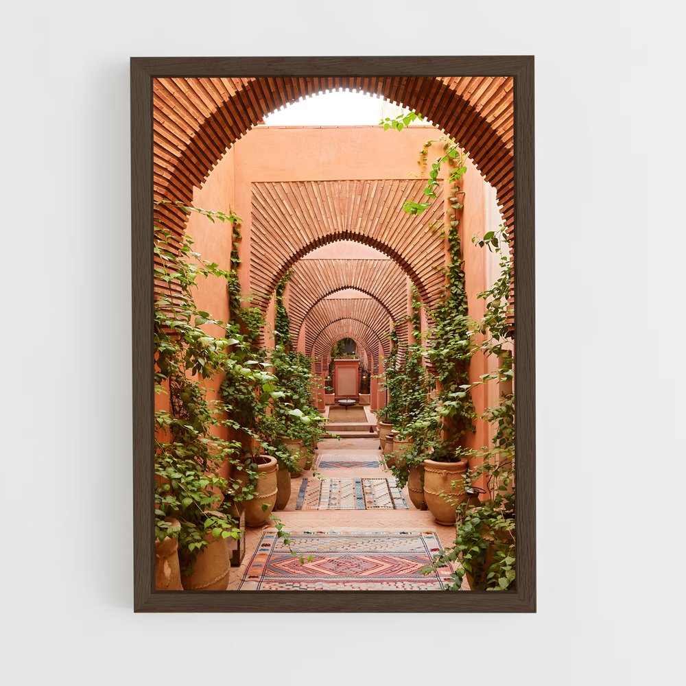 ap-moorish architecture-6 cadre Bois foncé