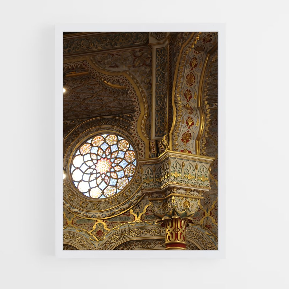 ap-moorish architecture-7 cadre Blanc