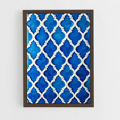 ap-moorish patterns-6 cadre Bois foncé