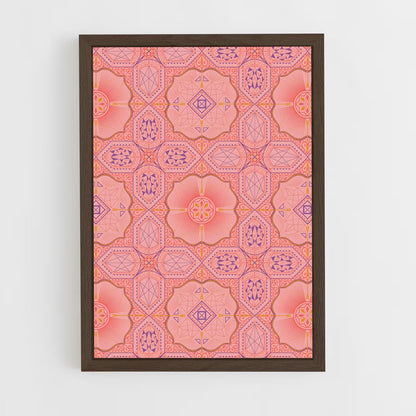 ap-moorish patterns-8 cadre Bois foncé
