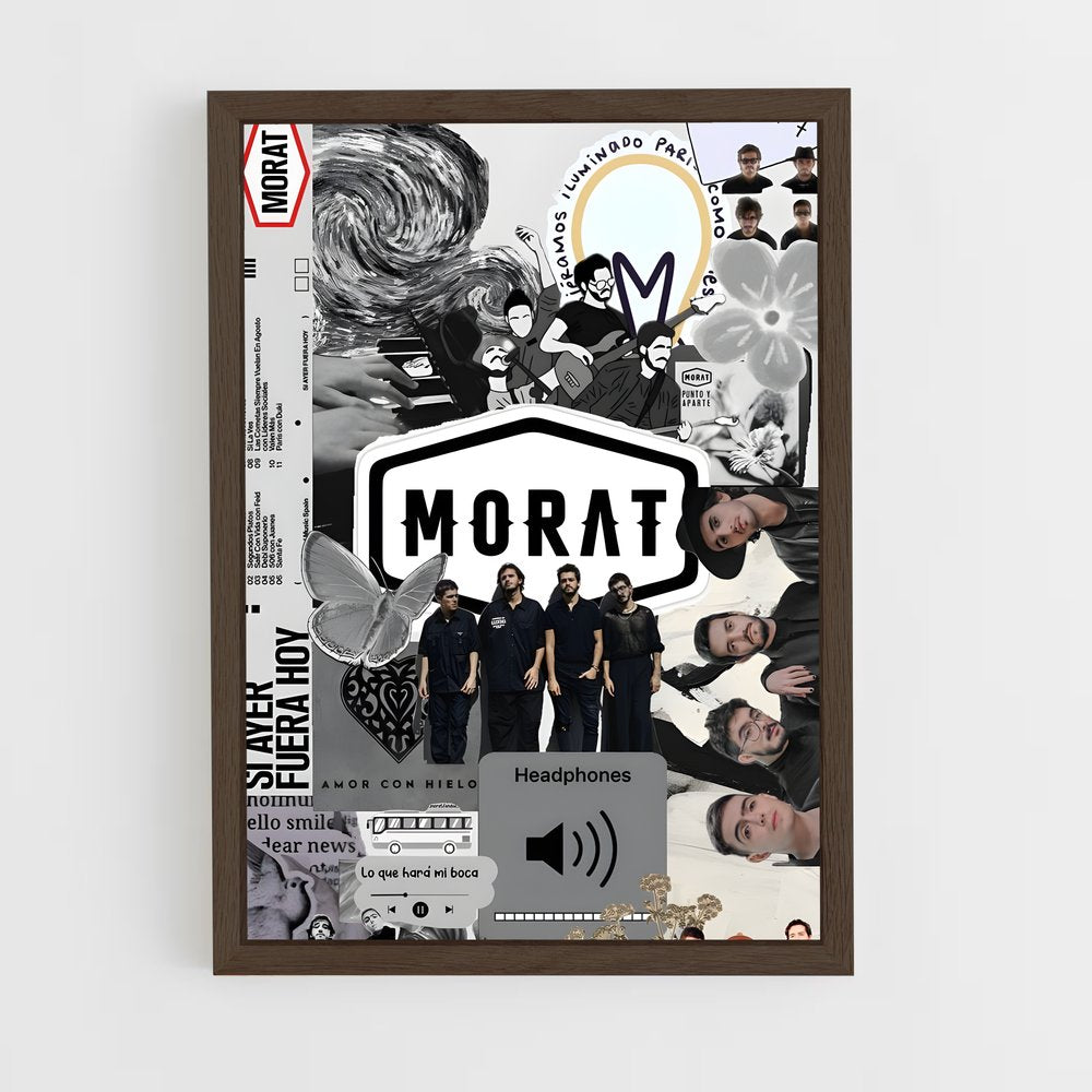 ap-morat-3 cadre Bois foncé