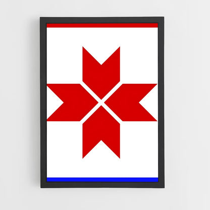 ap-mordovia flag-1 cadre Noir