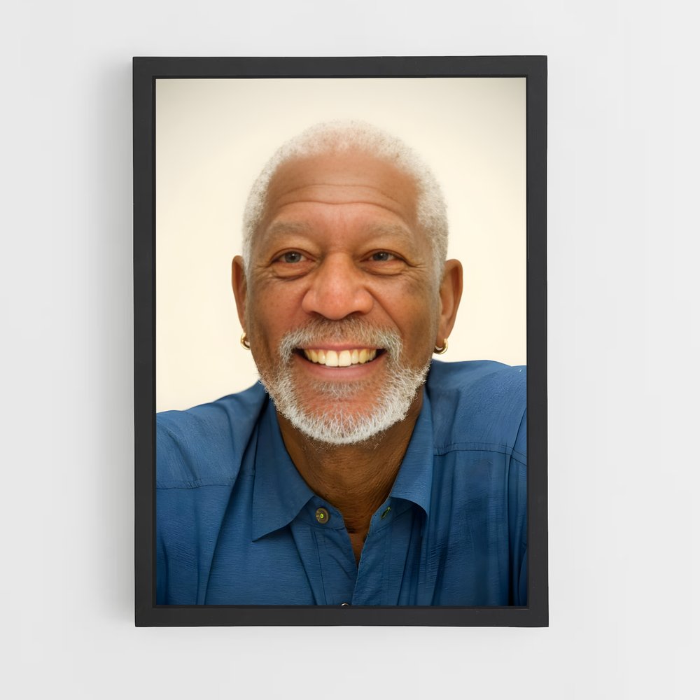 ap-morgan freeman-10 cadre Noir