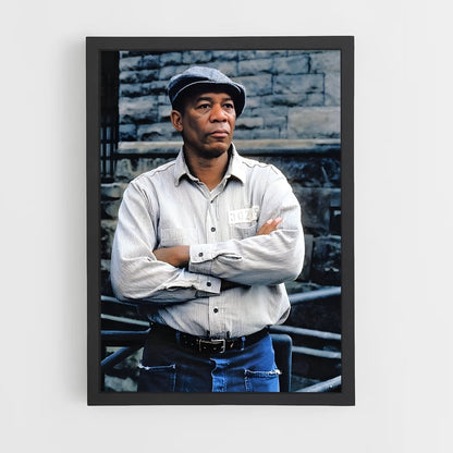 ap-morgan freeman-12 cadre Noir