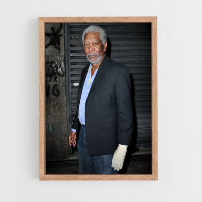 ap-morgan freeman-8 cadre Bois clair
