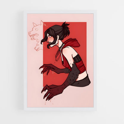 ap-morrigan dragon age-8 cadre Blanc