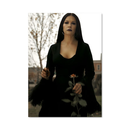 Poster Morticia addams 39207