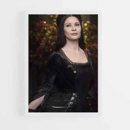 ap-morticia addams-3 cadre Blanc