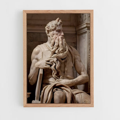 ap-moses michelangelo-2 cadre Bois clair