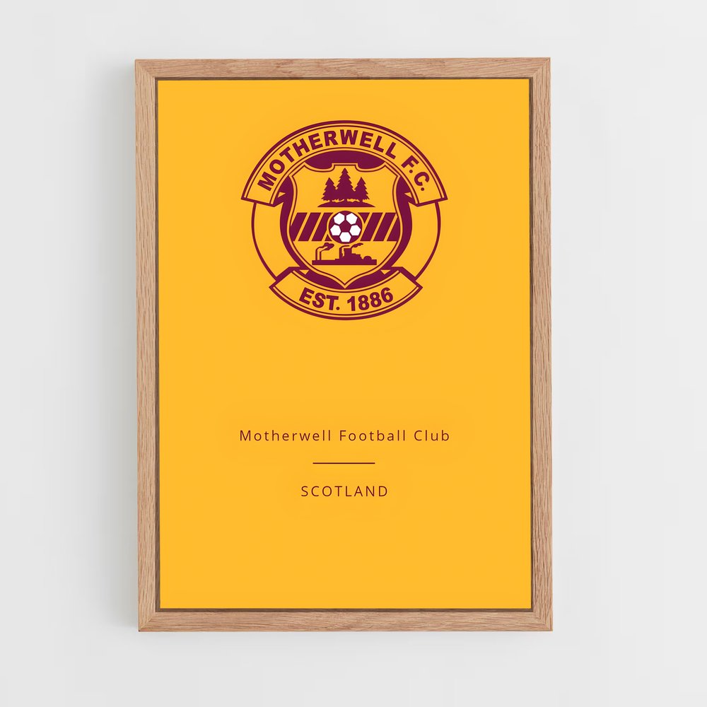 ap-motherwell fc-2 cadre Bois clair