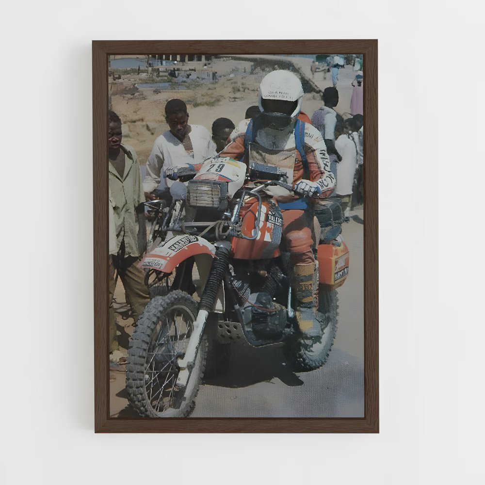 ap-moto morini-1 cadre Bois foncé