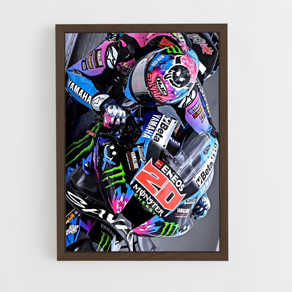 ap-motogp-12 cadre Bois foncé