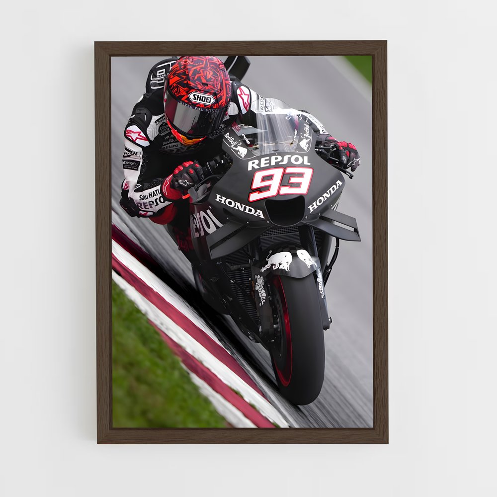 ap-motogp-13 cadre Bois foncé