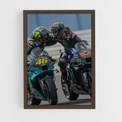 ap-motogp-3 cadre Bois foncé