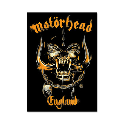 Poster Skull & Rock'n'Roll
