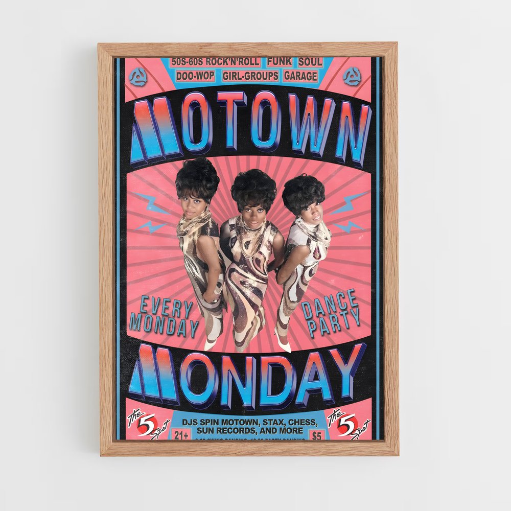 ap-motown-2 cadre Bois clair
