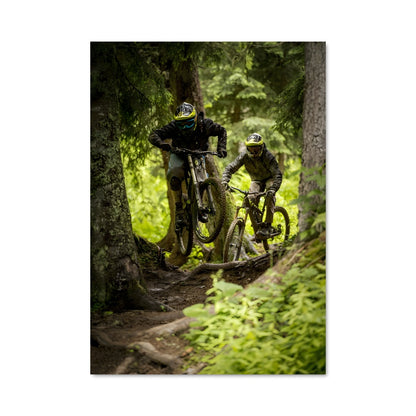 Poster Riders dans les Bois