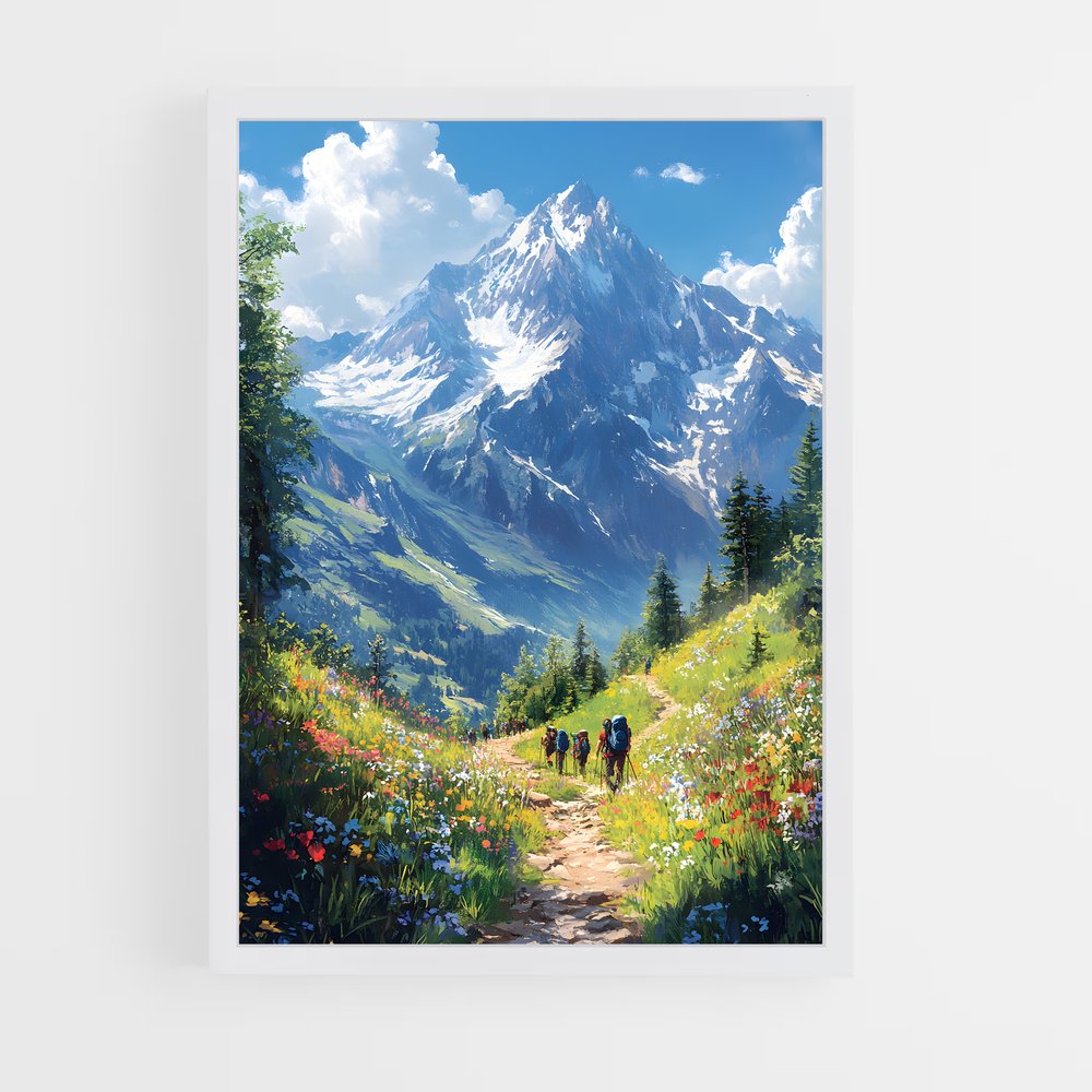 ap-mountain guide-2 cadre Blanc