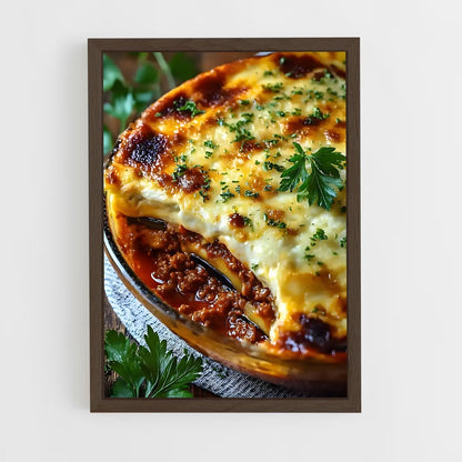 ap-moussaka-1 cadre Bois foncé