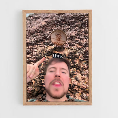 ap-mrbeast-5 cadre Bois clair