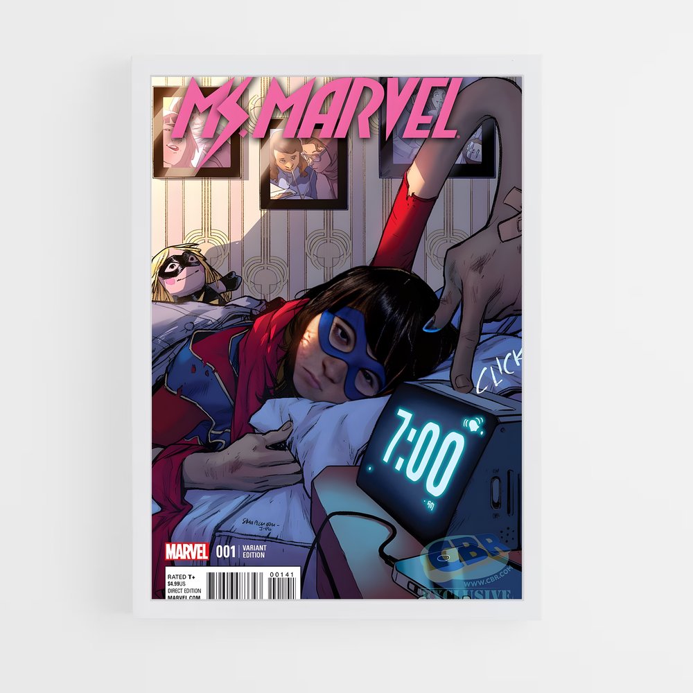ap-ms marvel-11 cadre Blanc