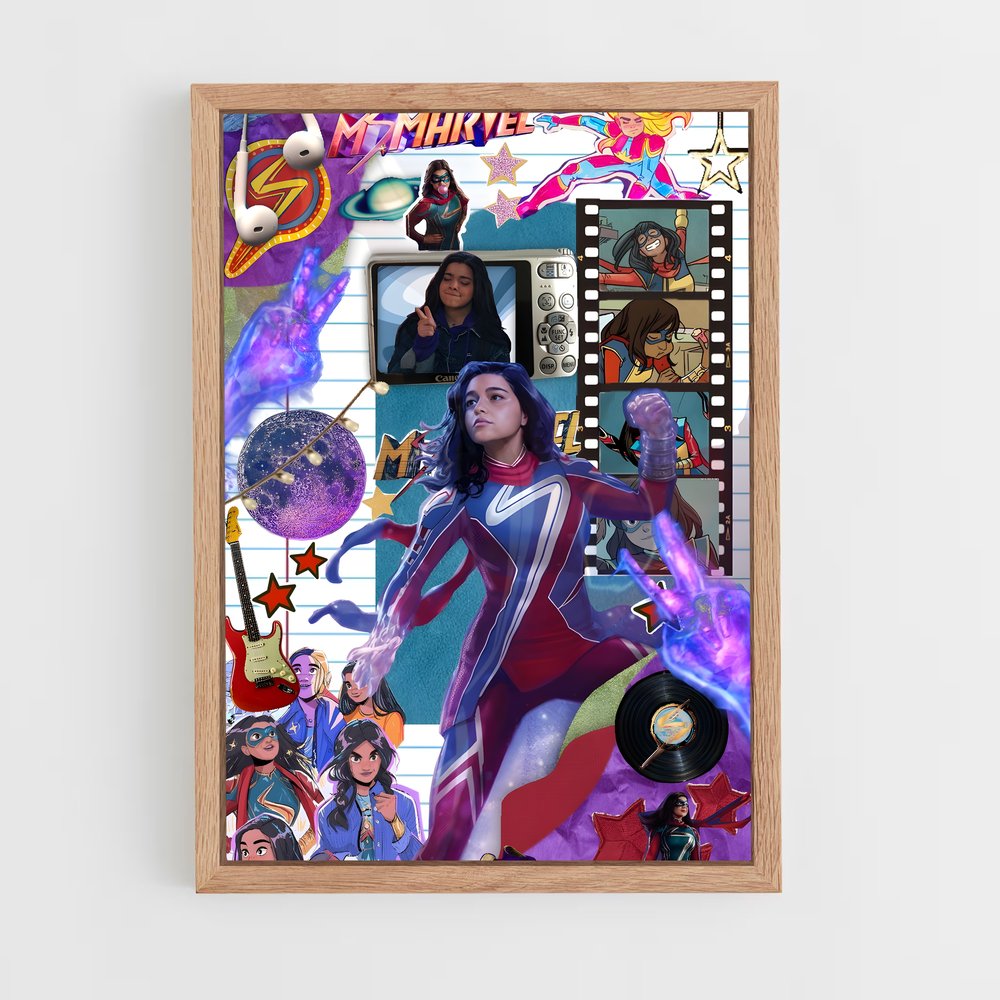 ap-ms marvel-4 cadre Bois clair