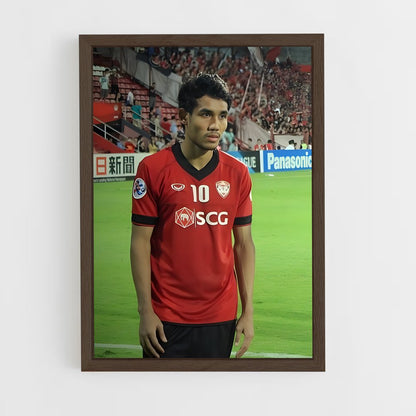 ap-muangthong united fc-2 cadre Bois foncé