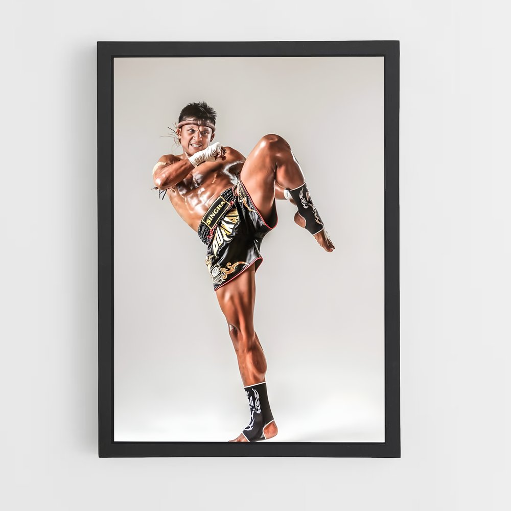ap-muay thai-4 cadre Noir