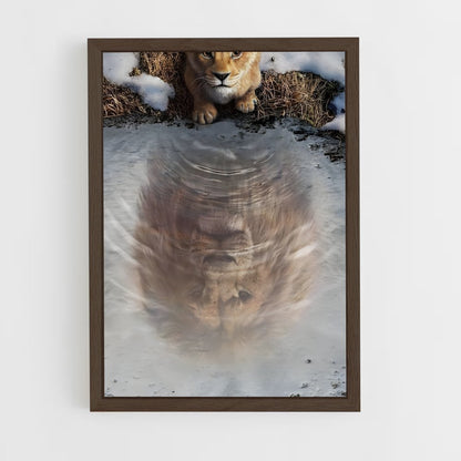 ap-mufasa-2 cadre Bois foncé