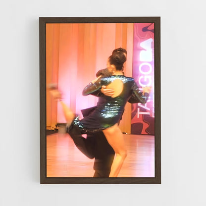 ap-mundial de tango-2 cadre Bois foncé